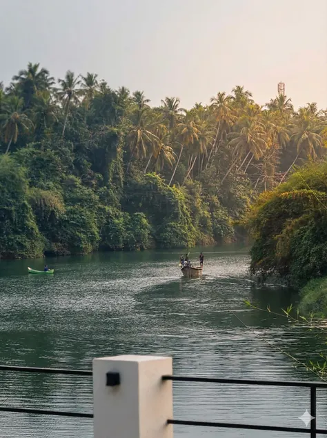 Nehir riverfield river view kerala - Image 1