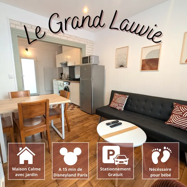 Le Grand Lauvie - 2-bedroom 4 people - 13 min Disney - Image 1