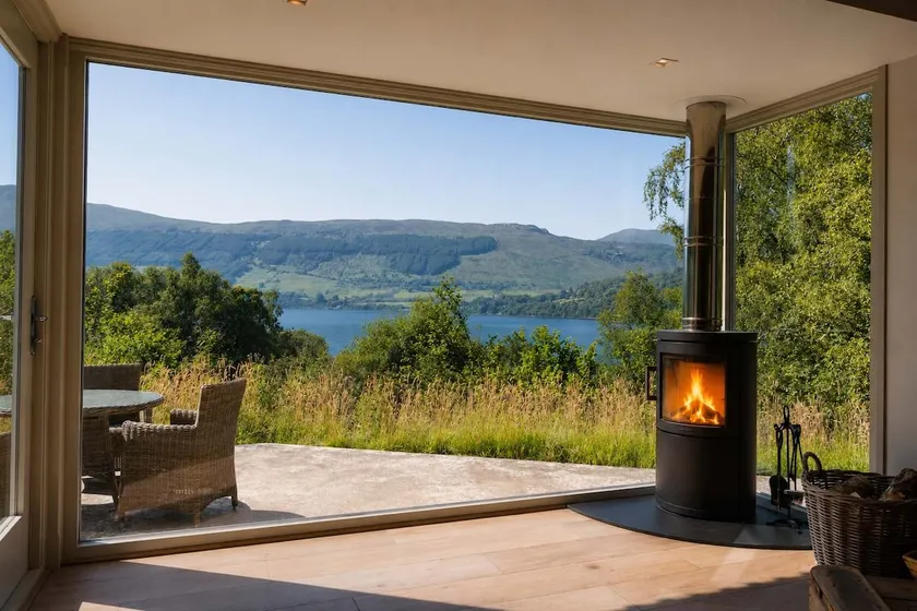 The Tractor Shed- Elevated Hot Tub with Loch Views - Image 1