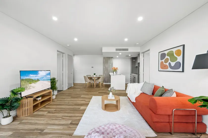 Olympic Park Oasis 2BR Pool Sauna Parking - Image 1