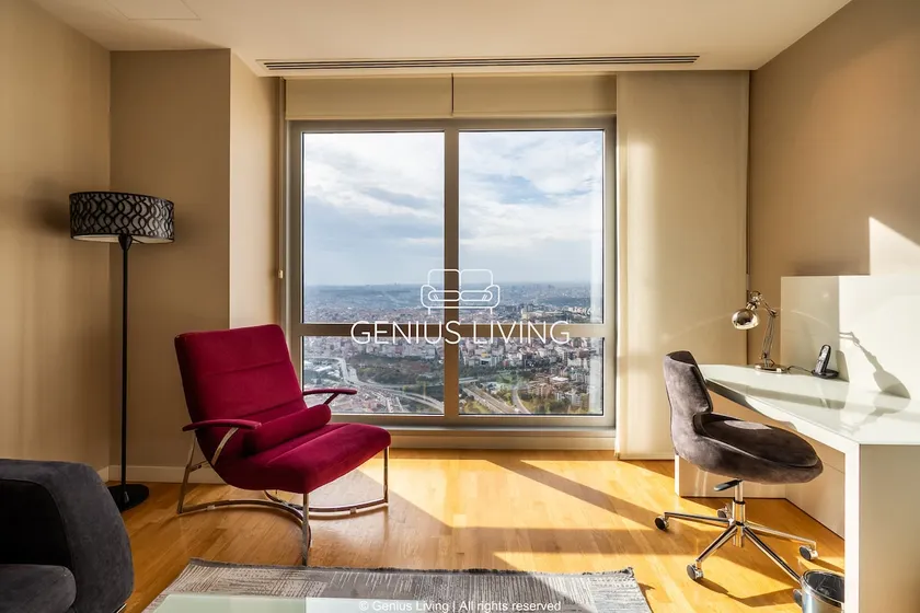 Sirius | Prime Designed 1BR Apt |40.+ Floor View - Image 1