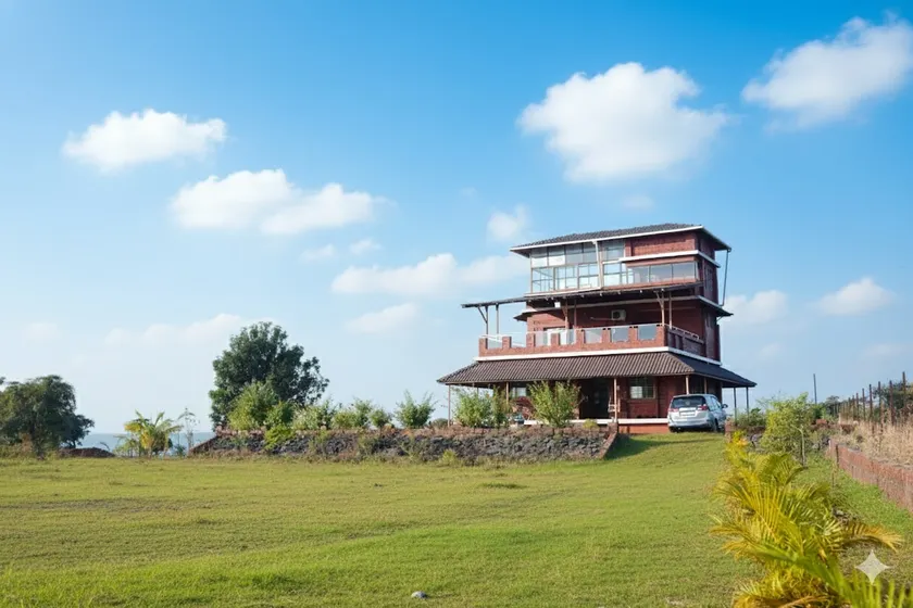 Rainy Retreat Near Raigad Fort|360°Hill View Villa - Image 1