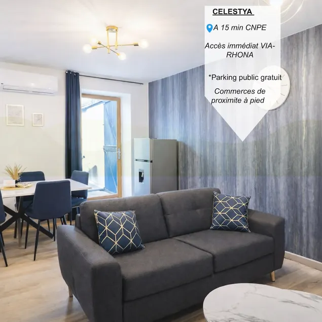 Comfort & practicality • Rooms with a view of the Rhône • terrace - Image 1