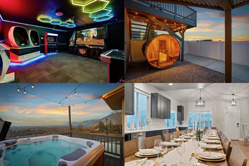 VR Game Room | Sleeps/Dines 24 | Hot Tub & Sauna - Image 1