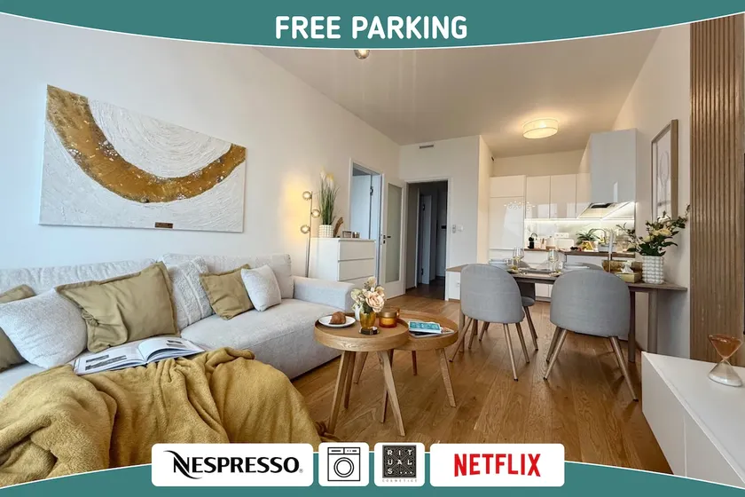 1-BDR Apt | Free Parking | Long Stays | Balcony - Image 1