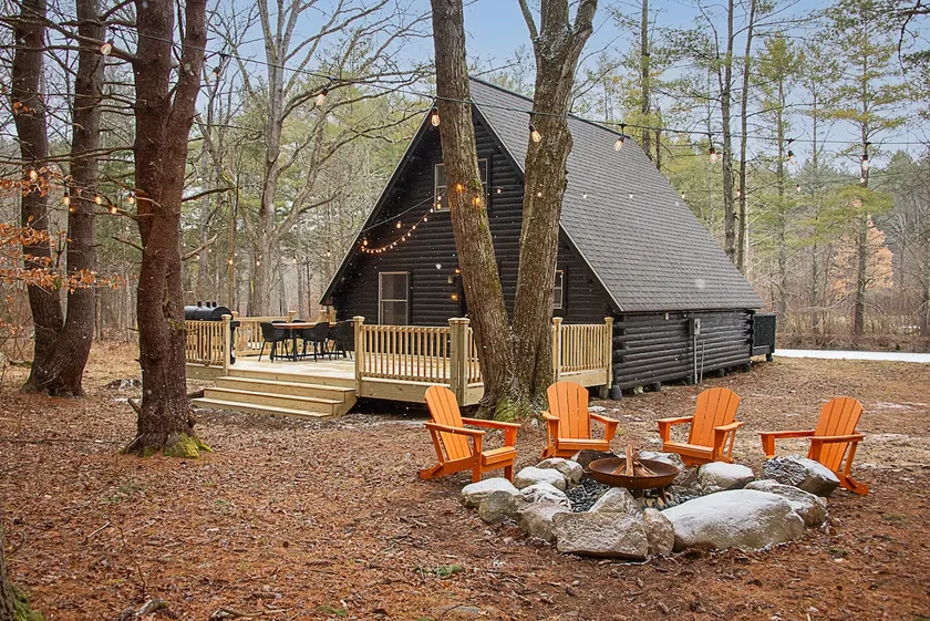 A-Frame Cabin | Pond, Fire Pit | Private Woods - Image 1