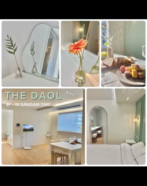 October Discount/The Daol/New/1 stop from Hongdae/5-min walk from Airport Railroad DMC Station/Luggage Storage/Parking - Image 1