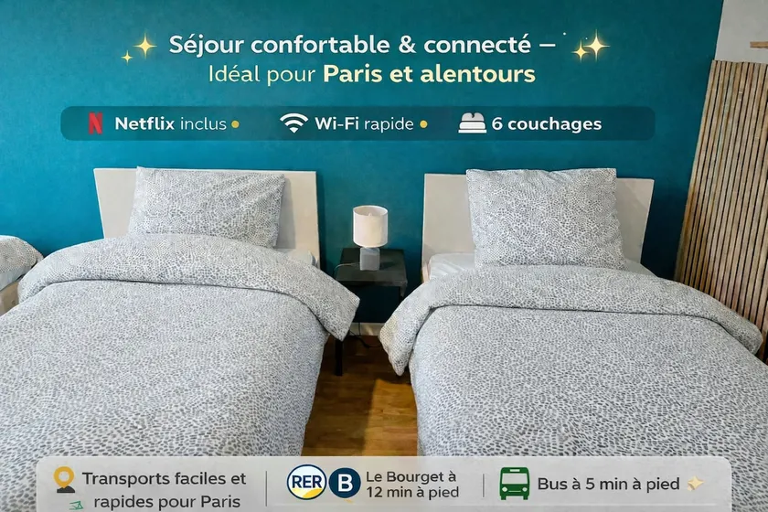 Sleeps 6/93 near Paris - Image 1