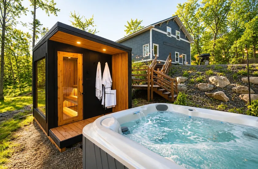 Sauna, Hot Tub, LakeViews, Dog Friendly, Sleeps 12 - Image 1