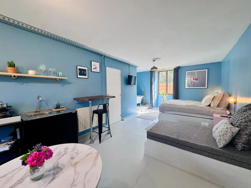 Private Suite, Bath, Kitchenette, in Champagne. - Image 1
