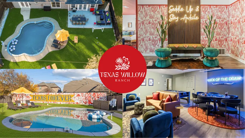 Texas Willow Ranch - Epic Luxury Retreat with Pool, Game room, Soccer, BBQ, Fire pit - Image 1