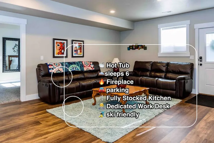 Montague Manor\" W&D, Hot Tub, Queen Beds, Sleeps6 - Image 1