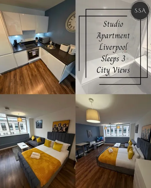 Stunning City View Studio Apartment by StaySavvy Accommodation - Image 1