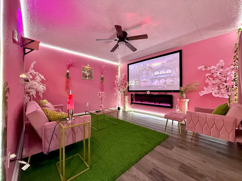 Miami Pink Jungle Cinema Escape• near Beach - Image 1