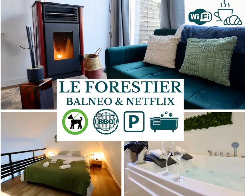 Le Forestier - Romantic, Comfort, Balneo, BBQ - Image 1