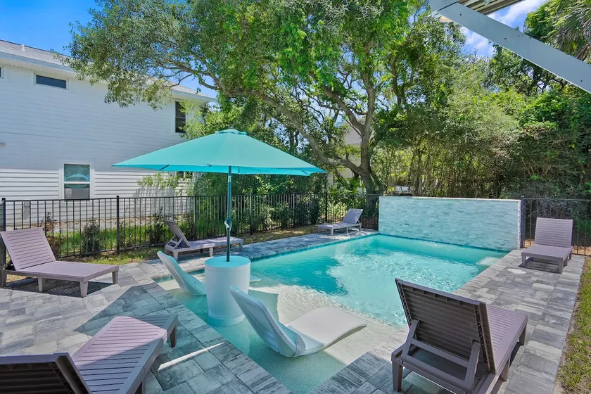 Heated Pool, Waterfall, Fire Pit, By the Beach - Image 1