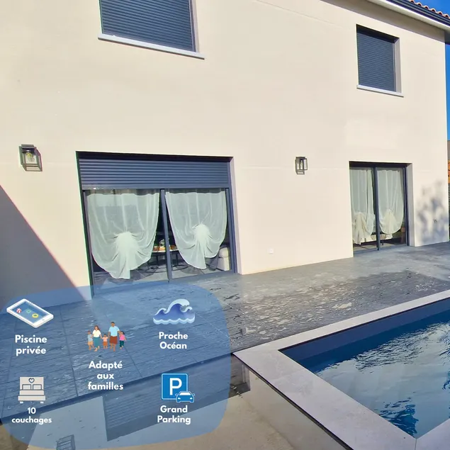 La Soulacaise Premium II - Family Villa Pool - Image 1