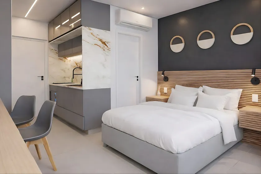 Luxury Studio Paulista Rooftop Pool 5min Metro - Image 1