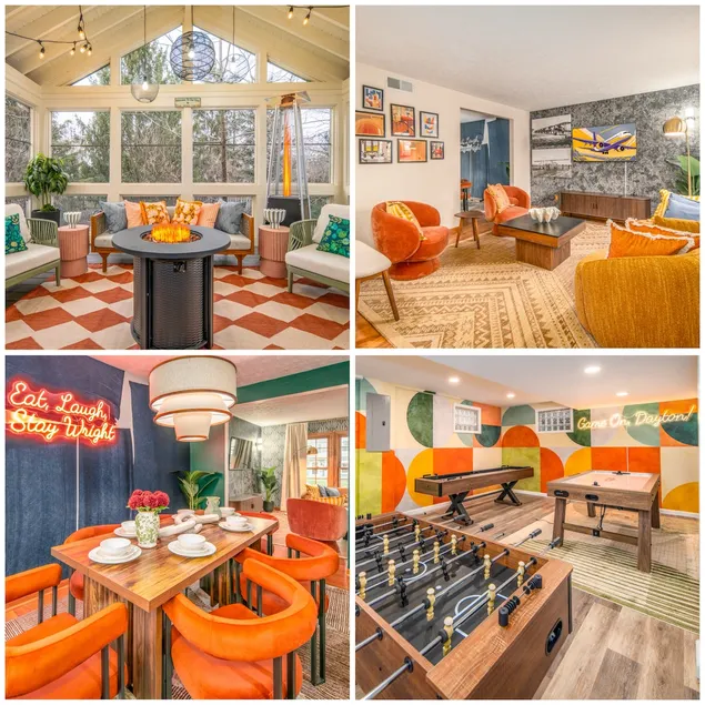 Wright Stay: Hot Tub, Game Room, Sunroom, Fire-Pit - Image 1