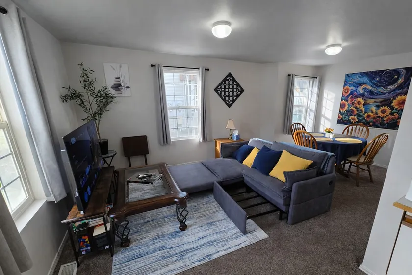 Clean 2BR Near AFB & Hospital | Fast WiFi + Quiet - Image 1