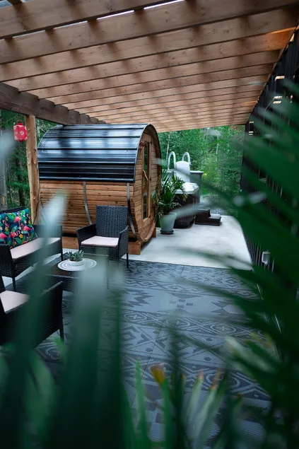 Dans Les Bois - Spa, sauna, private pool - Image 1