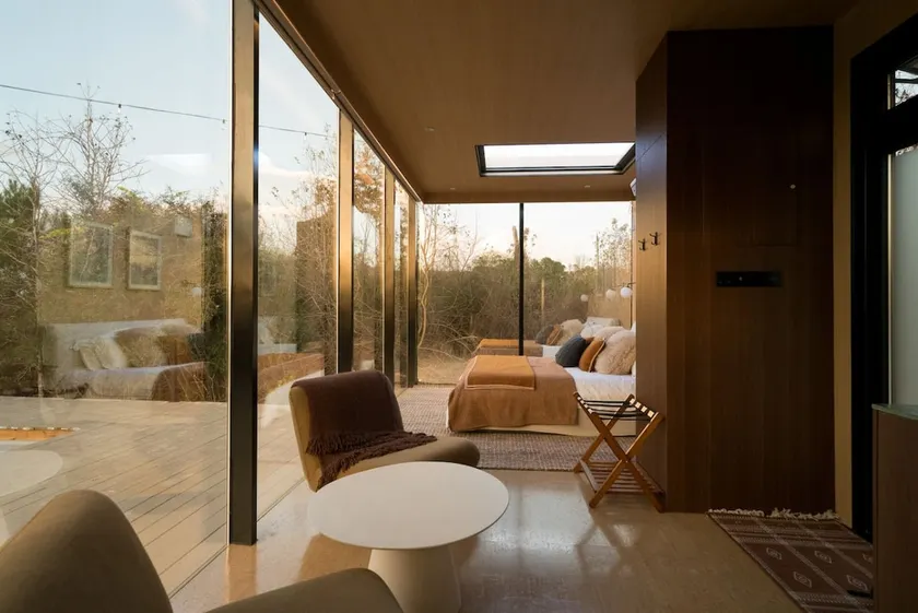 Mist - Mirror Cabin, View , Pool, Grill, Fire pit - Image 1