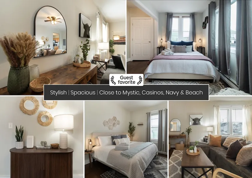 Groton Getaway • Stylish 2BR Close to Everything! - Image 1