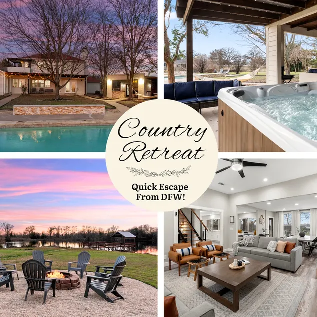 Country Villa with Pool, Hot Tub & Fire Pit! - Image 1