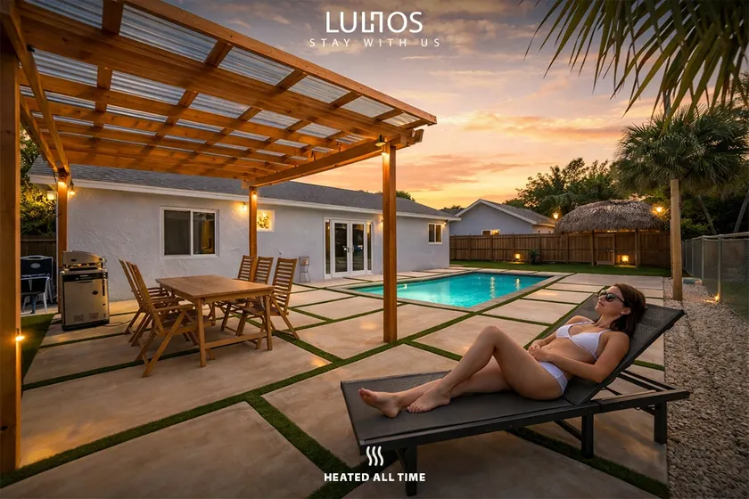 Lakefront Home • Near Everglades • Pool_BBQ - Image 1