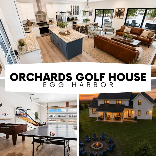 Egg Harbor New Home on Golf Course w/ Game Room - Image 1