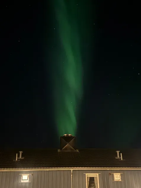 Northern Lights in the central of Bodø - Image 1