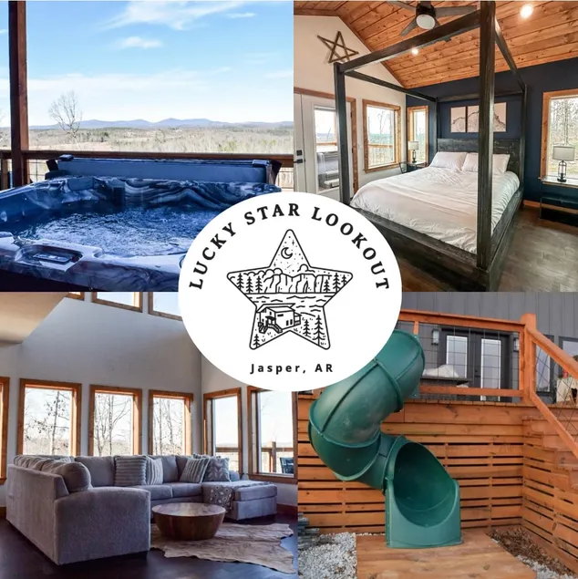 Mountain-View Family Cabin | Hot Tub + SLIDE - Image 1