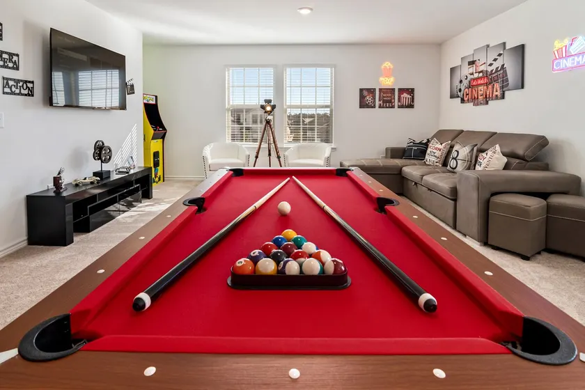 Arcade Game Room | Sports Bedr | Firepit Backyard - Image 1