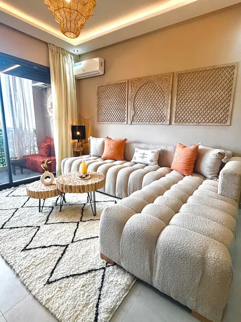 Modern 1BR • 5 min Majorelle • Balcony • AC - Image 1