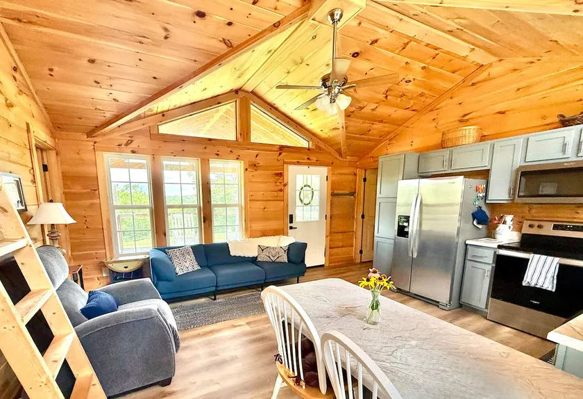 NEW! Cabin on 10 Acres with Ridge Top Views - Image 1
