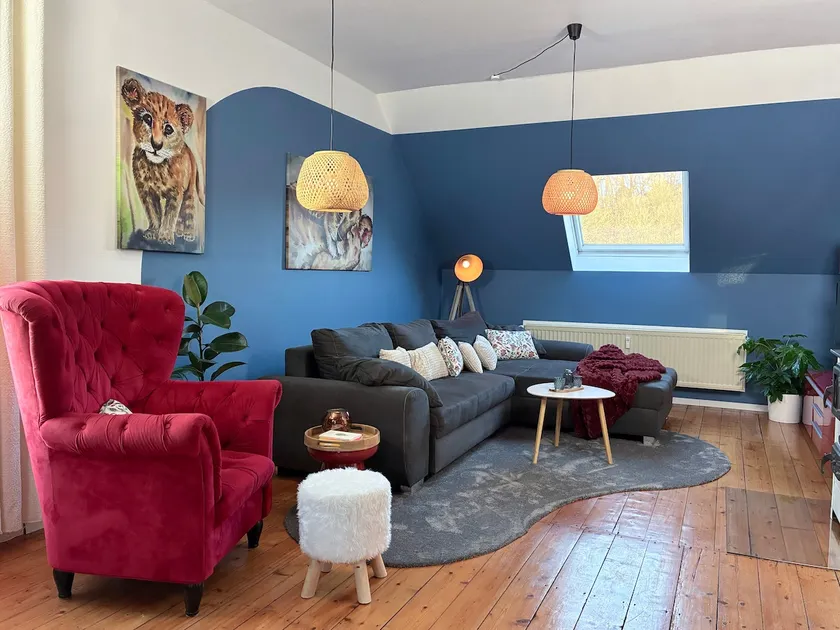 Forest apartment with wood-burning stove & rooftop terrace · Dogs OK - Image 1