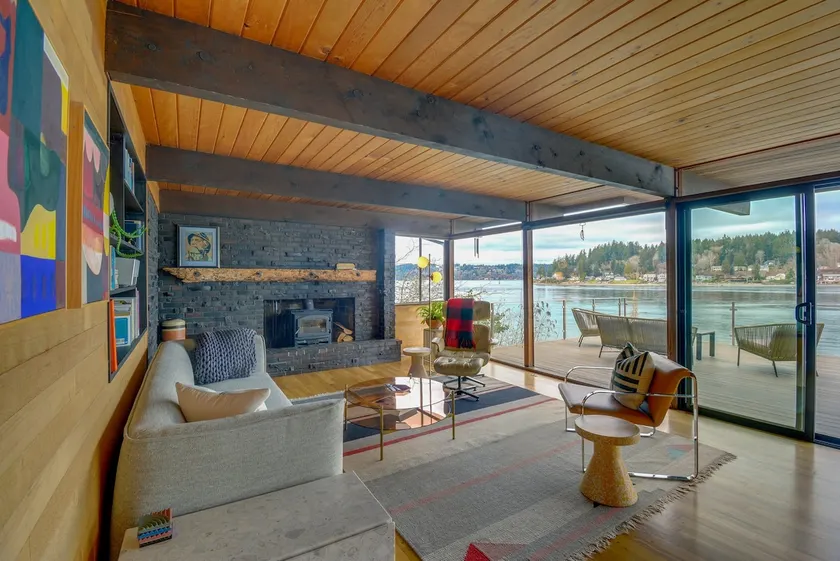 Deck & Views: MCM Waterfront Port Orchard Retreat - Image 1