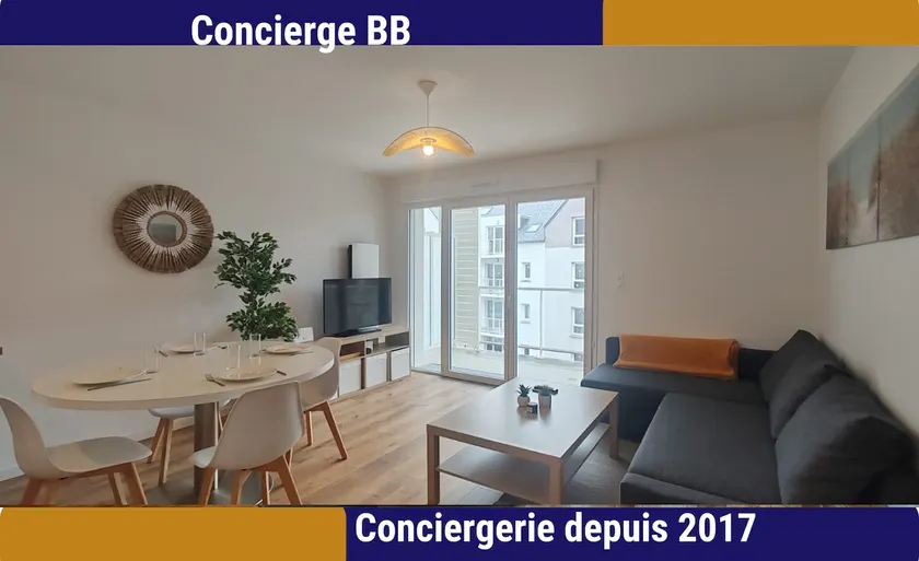 DBT- New apartment with balcony, beach 50 m away - Image 1