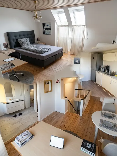 Apartment space for up to 6 free parking Free Wi-Fi - Image 1