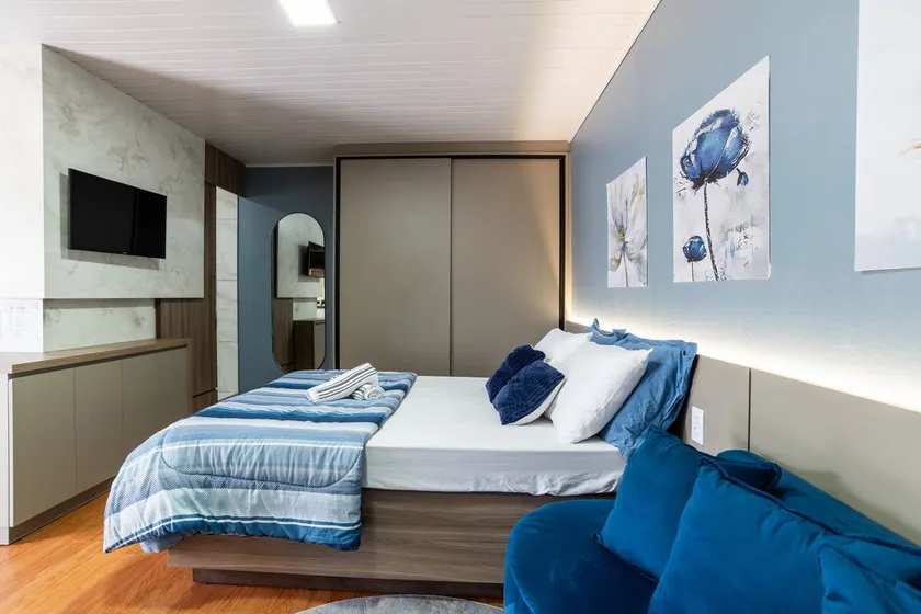Studio with Pool, AC, and Café | Novo Hamburgo - Image 1