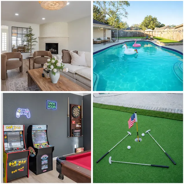 5BR Lux Stay| 2 Private King Suites | Pool & Games - Image 1
