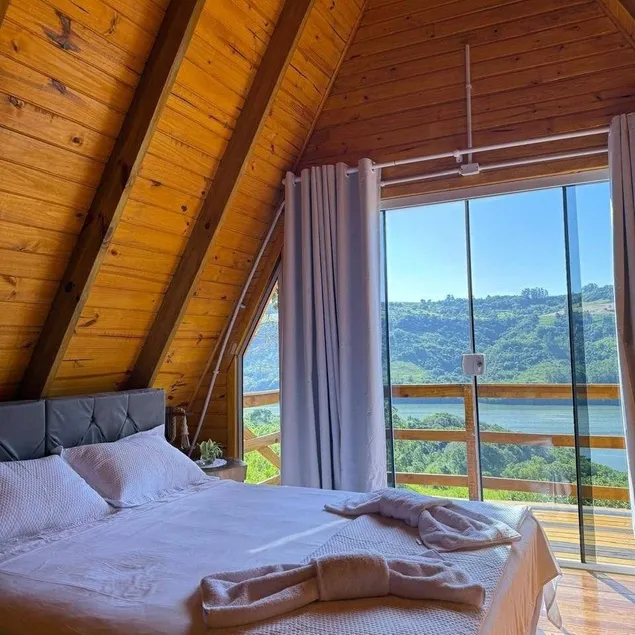 Chalets with a view of the Uruguay River - Image 1