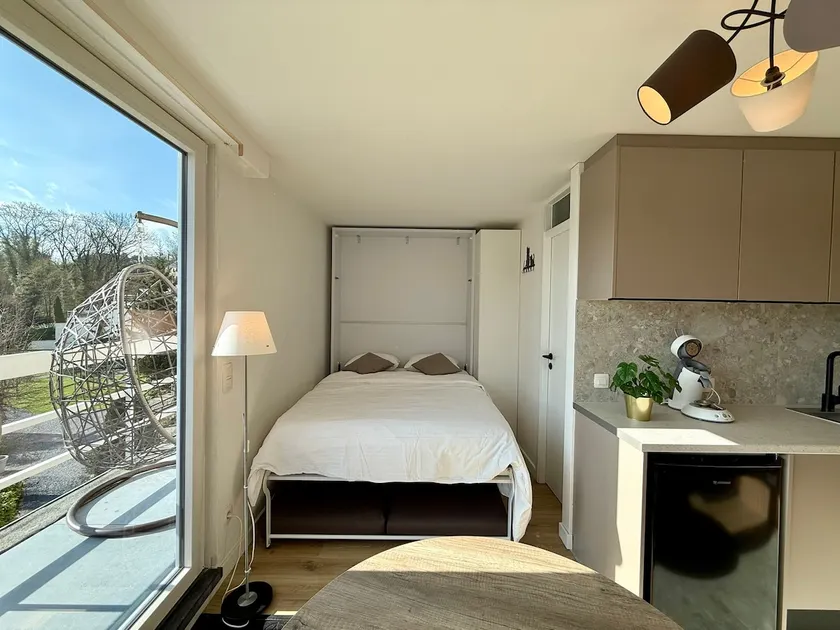 Studio with terrace and parking, near Han Caves - Image 1