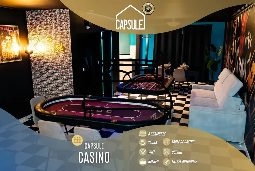 Capsule Casino - table de jeux - balnéo - sauna - Playstation 5 - Image 1