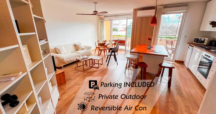 Private parking - AC - Secure residence - Image 1