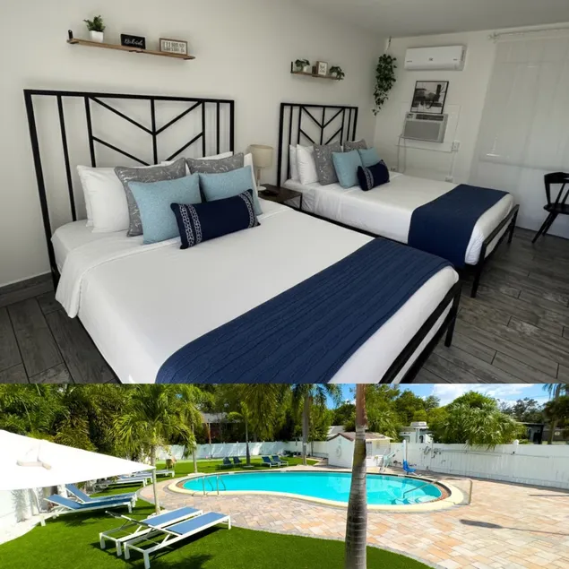 A1 - Studio with 2 Queen Bed •Pool• Pets Welcomed - Image 1