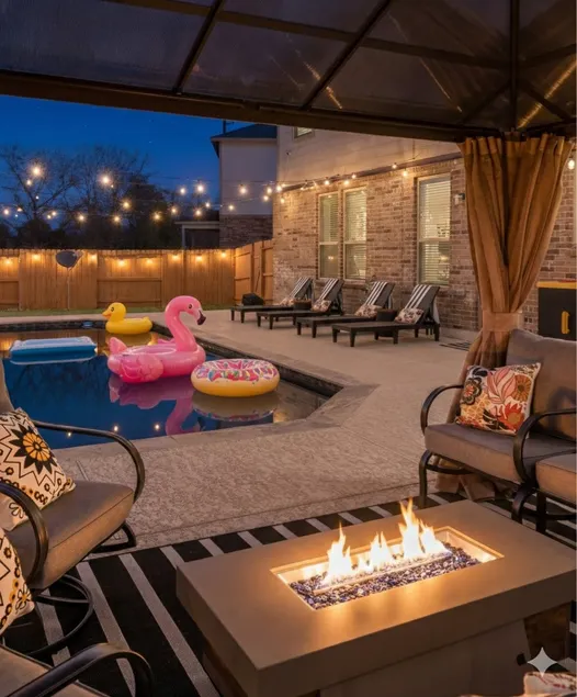 Giddyup Getaway: Western Oasis w/ Pool! 4bd 9 bed# - Image 1