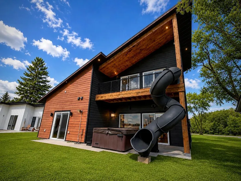 Lake Cabin- HotTub, Slide, PickleBall, Ice Baths - Image 1