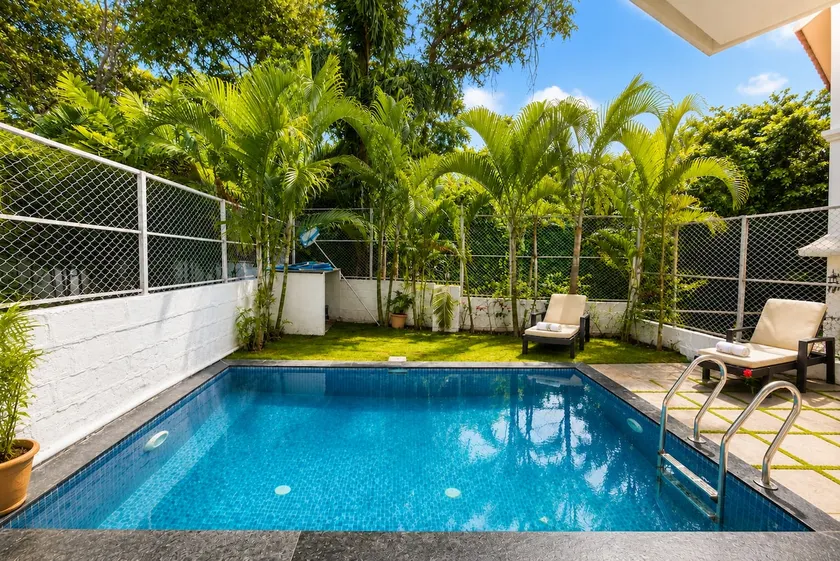 Designer 3BHK Villa with Pvt Pool Near Vagator beach - Image 1