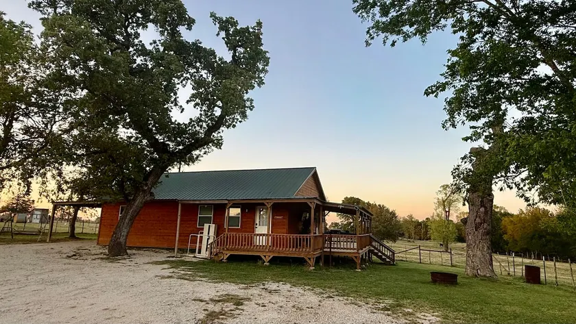 Radiant Oaks Retreat | Rustic-Modern Ranch Cabin - Image 1